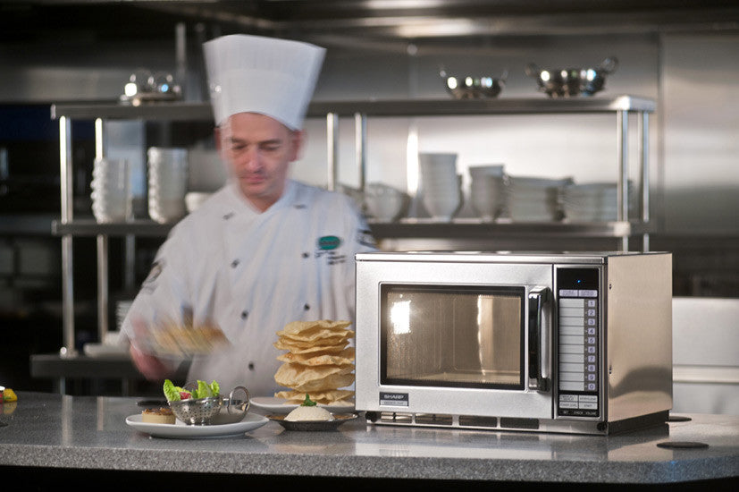 sharp 1900w commercial microwave