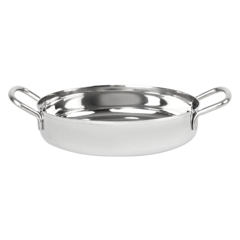 Olympia Table Presentation Double Handle Dish Stainless Steel 150mm