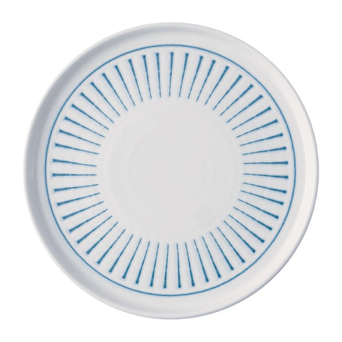 Churchill Era Blue Walled Plates 260mm (6 Pack)