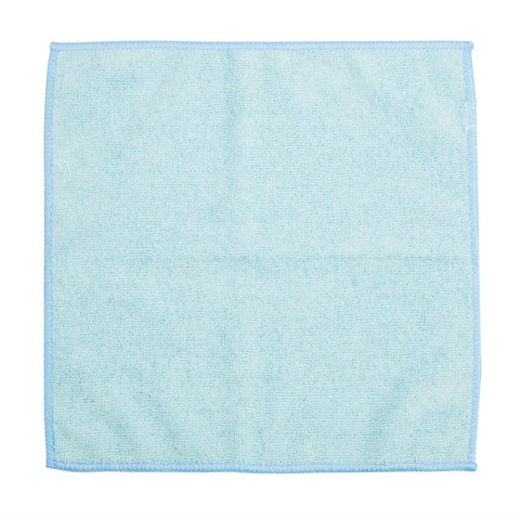 Jantex Microfibre Cloths Blue 400x400mm (Pack 5)