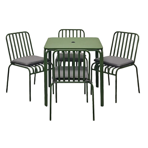 Tenby Outdoor Dining Set in Jade (Pack of 2 Dining Sets)