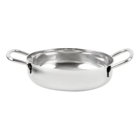 Olympia Table Presentation Double Handle Dish Stainless Steel 125mm