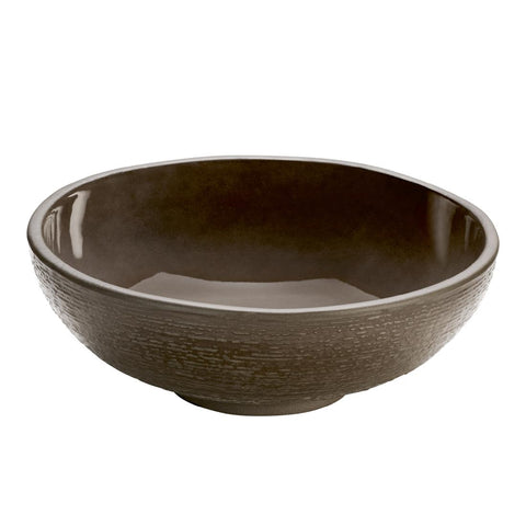 Bauscher ReNew Taupe Relief Bowls 170mm (6 Pack)