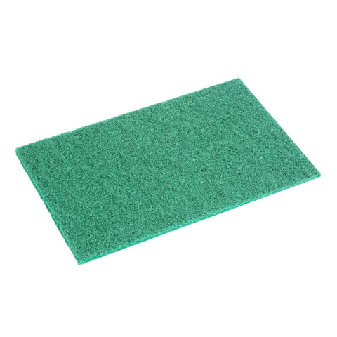 Jantex Green 100% Recycled Scouring Pads 9x6" (Pack of 10)