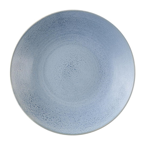 Dudson Evo Azure Deep Plates Blue 230mm (Pack of 6)