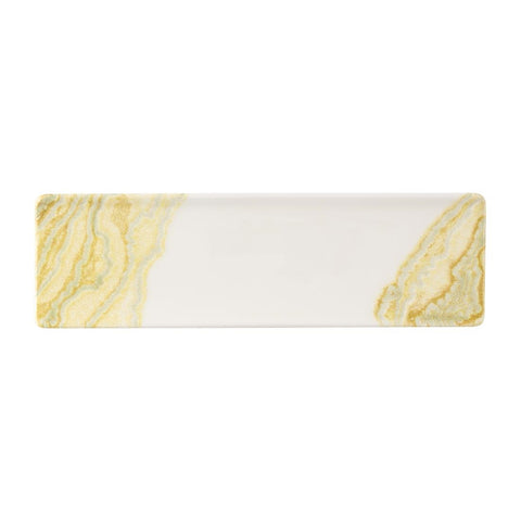 Churchill Tide Gold Oblong Plates 300x90mm (Pack of 6)