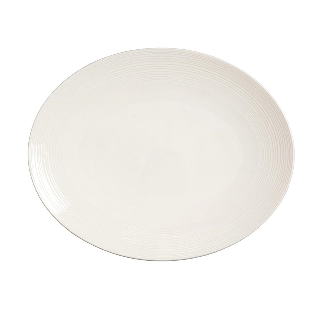 Steelite Concorde Oval Coupe Plates 342.5mm (Pack of 24) | Advantage ...