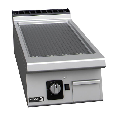 Fagor 900 Series Countertop Ribbed Plate Gas Griddle FT-G905 R