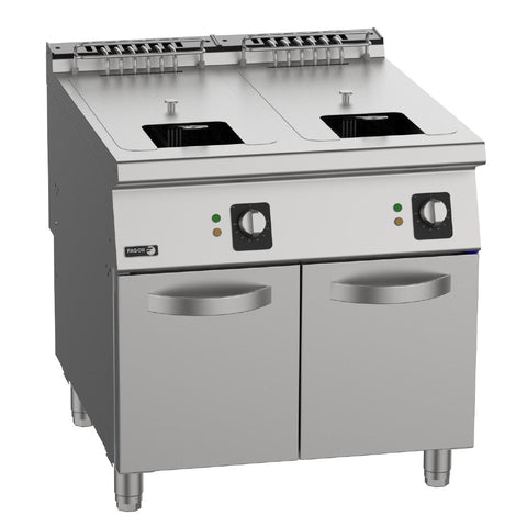 Fagor 900 Series Freestanding Twin Tank 2x 21Ltr Electric Fryer F-E9221