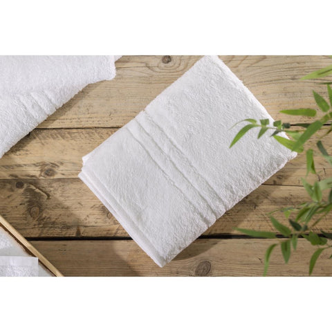 EcoKnit Hand Towel White, 600gsm