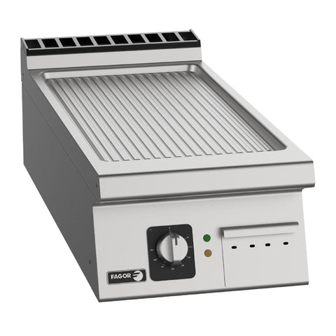 Fagor 900 Series Countertop Ribbed Plate Electric Griddle FT-E905 R