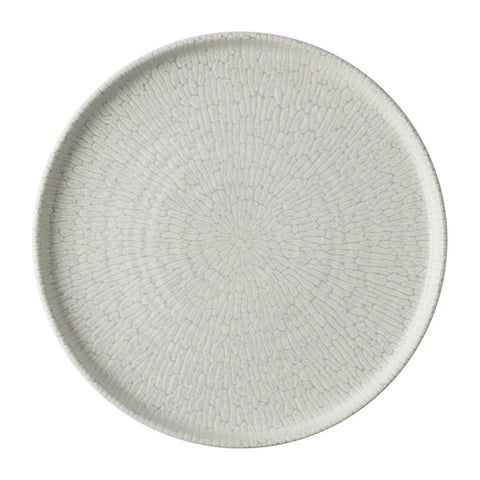 Churchill Delta Grey Walled Plates 260mm (6 Pack)