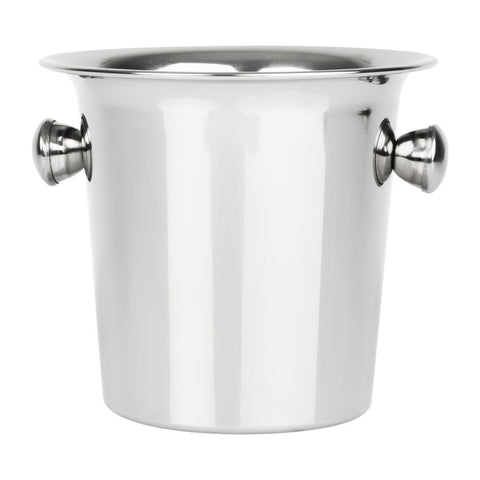 Olympia Mini Fluted Ice Bucket Stainless Steel