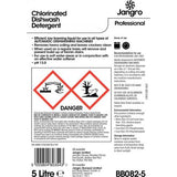 Advantage Chlorinated Dishwasher Liquid Detergent for Softened Water - 2 x 5 Ltr