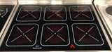 Falcon Dominator Plus E3196 Six Hob Ceramic Glass Top Oven