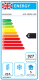 Hoshizaki Advance ACR-180DG-LRR-RRC-C1 457 Ltr 3 Door Refrigerated Counter