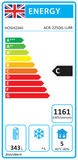 Hoshizaki Advance ACR-225DG-LLRR-RRC-C1 625 Ltr 4 Door Refrigerated Counter
