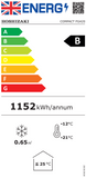 Hoshizaki Compact FG420R C DR G U 343 Ltr Glass Door Upright Freezer