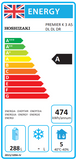 Hoshizaki Premier K 3 A5 DL DL DR C U 463 Ltr 3 Door Refrigerated Counter