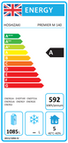 Hoshizaki Premier M 140 C U 1400 Ltr Double Door Upright Fridge
