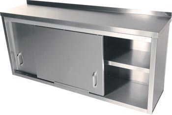 Designline Stainless Steel Wall Cupboards