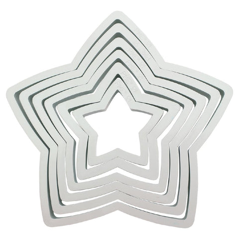 PME Classic Star Shape Cutter (Pack 6)