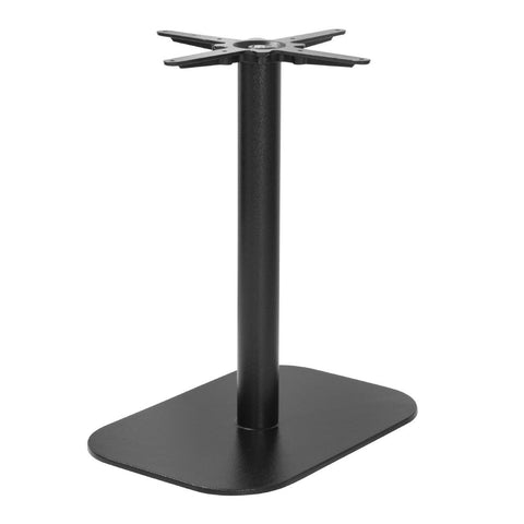 Bolero Black Cast Iron Table Base 720x420x600mm