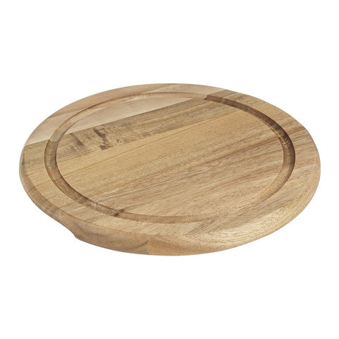 Olympia Round Acacia Wood Board for 200mm Dome