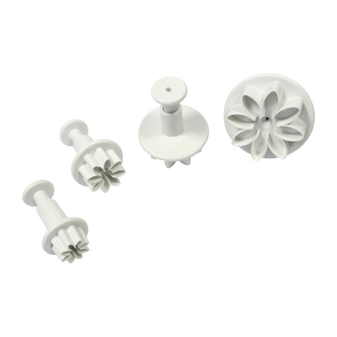 PME Floral Daisy Plunger Cutter Marguerite (Pack 4)