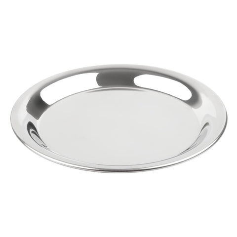 Olympia Round Stainless Steel Tip Tray 150mm