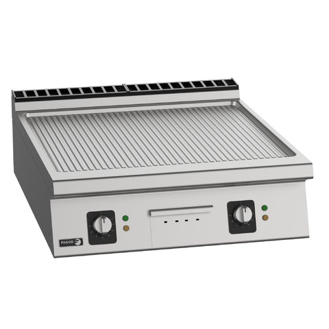 Fagor 900 Series Countertop Half Ribbed Electric Griddle FT-E910 LR