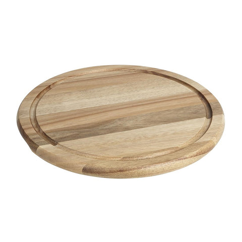 Olympia Round Acacia Wood Board for 280mm Dome