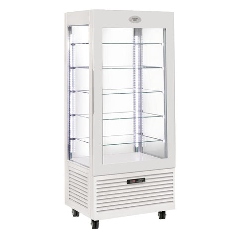 Roller Grill Bi-Temperature Display Cabinet White RDB800