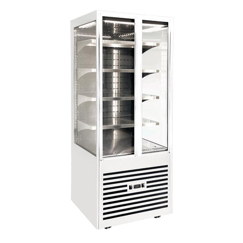 Roller Grill Self Serve Heated Display Cabinet White SSH800