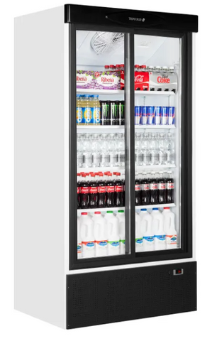 Tefcold FS1002S 730 Ltr Glass Door Merchandiser