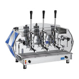 La Pavoni Three Group Professional Lever Coffee Machine 3-Phase Blue DIA3L1982EU