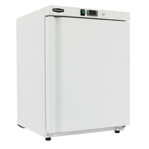 Sterling Pro Cobus SPR200W Solid Door White Undercounter Refrigerator, 140 Litres