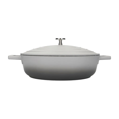 MasterClass Shallow Casserole Dish 4000ml Grey Ombre