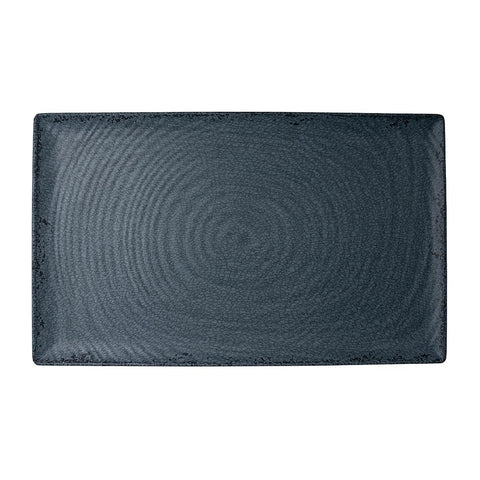 Steelite Pompeii Slate Gastronome Platter 1/1 530mm x 327mm (Pack of 2)