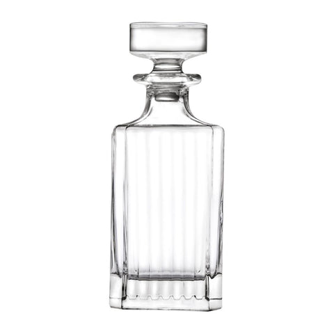 RCR Cristalleria Timeless Square Whisky Decanter 750ml (Pack of 4)