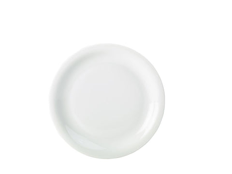 Genware 160328 Royal Narrow Rim Plate 28cm - Pack of 6