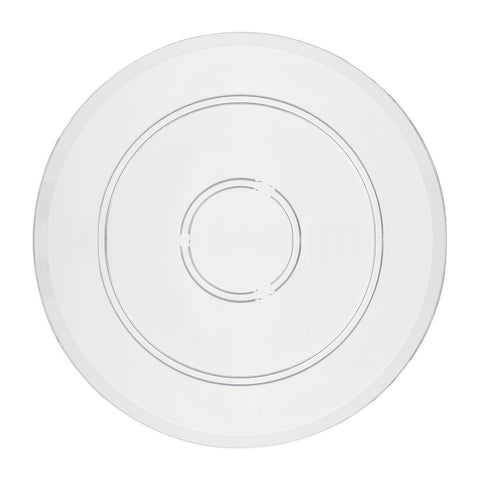 Olympia Kristallon Polycarbonate Display Plate Clear 282(Ã˜)mm