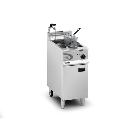 Lincat Vortech Single Tank Twin Basket Free Standing Propane Gas Filtration Fryer OG8115/OP