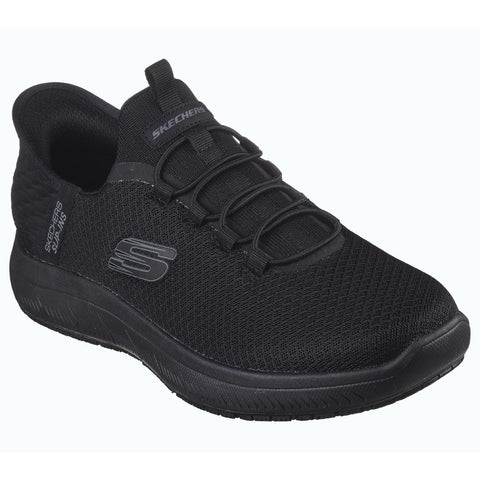 Skechers Mens Summit SR Sip Ons Black Size 47.5