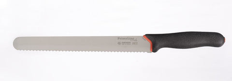 Genware 217705-W-25 Giesser PrimeLine Slicing Knife 9 3/4" Serr.