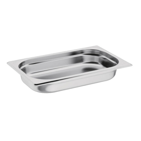 Vogue Stainless Steel 1/4 Gastronorm Tray 40mm