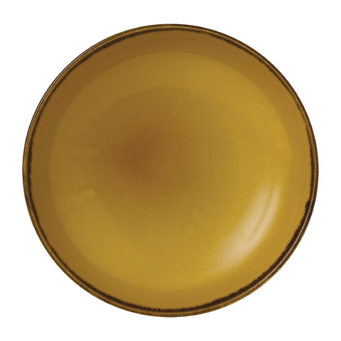 Dudson Harvest Dudson Mustard Coupe Bowl 248mm (Pack of 12)