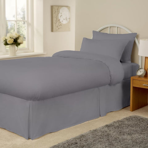 Mitre Essentials Spectrum Fitted Sheet Grey Bunk