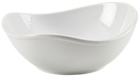 Genware 361121 Royal Organic Triangular Bowl 21 x 19.8 x 8.7cm - Pack of 4