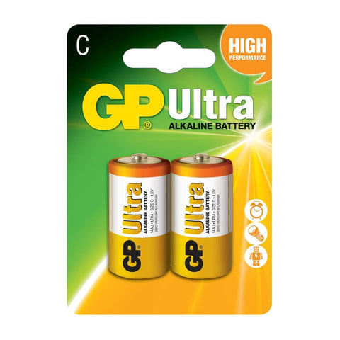 GP Ultra Battery C (Pack of 2)